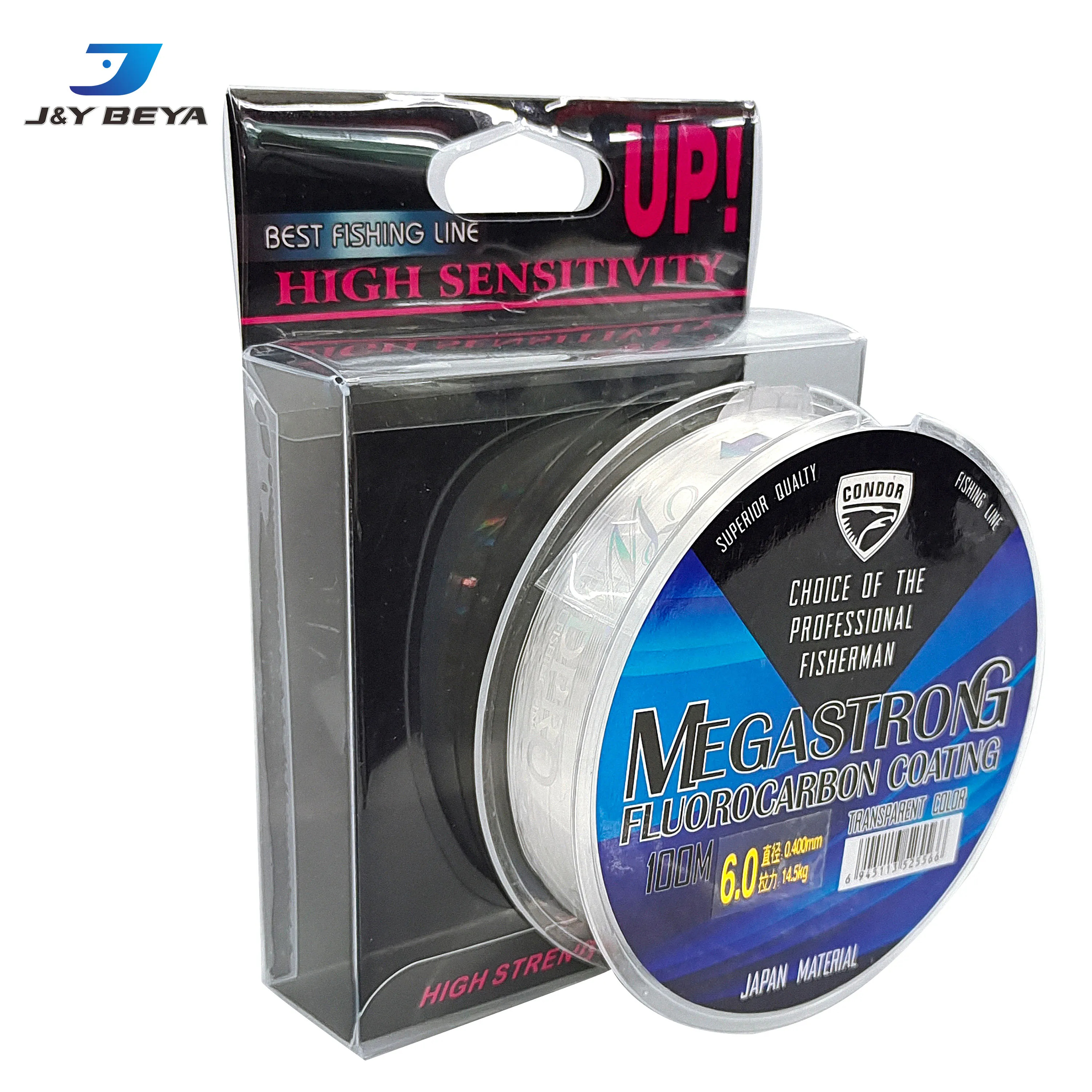 High quality raw silk high strength transparent nylon thread 100 meters rubber silk fishing line
