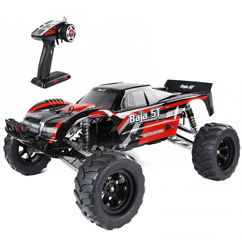 ROVAN 5T-MAX CNC Metal Alloy 1 5th Scale 2.4G LCD Petrol Fuel EXT RTR RC Remote Control 45CC Nitro Gas Sand Truck Hobby Car Toy