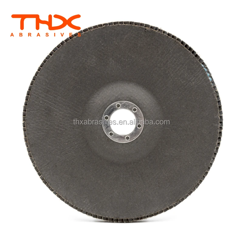115 mm flap wheel grit 4.5 inch ceramic Zirconia Alumina flap wheel for INOX metal grinding wheel based on glass fiber