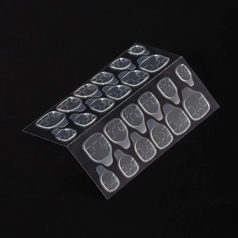 Wholesale Double Sides Nail Glue Sticker Fingernails Jelly Gel Tape Adhesive Tabs For Nails