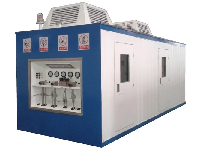 22000m3/day CNG Daughter Refueling Station Integrated High Efficient Gas Compressor