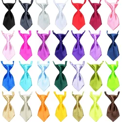 Wholesale custom pet supplies popular Striped solid Formal Neck Tie Party Cat Dog Collar Pet Bow Tie