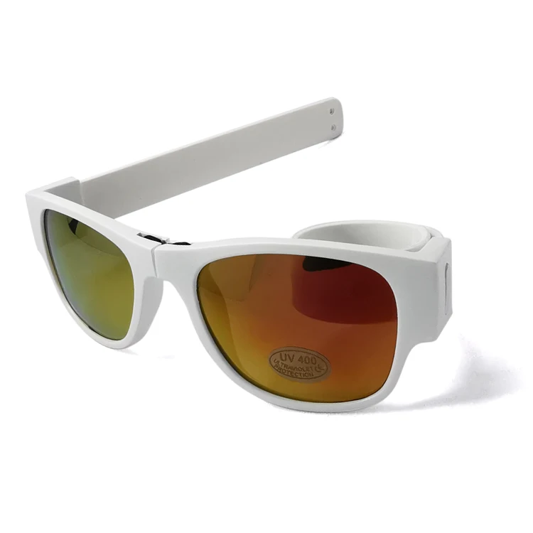 
Folding slap clip On wrist trendy wristband slap on Sunglasses folding clip on sunglasses 