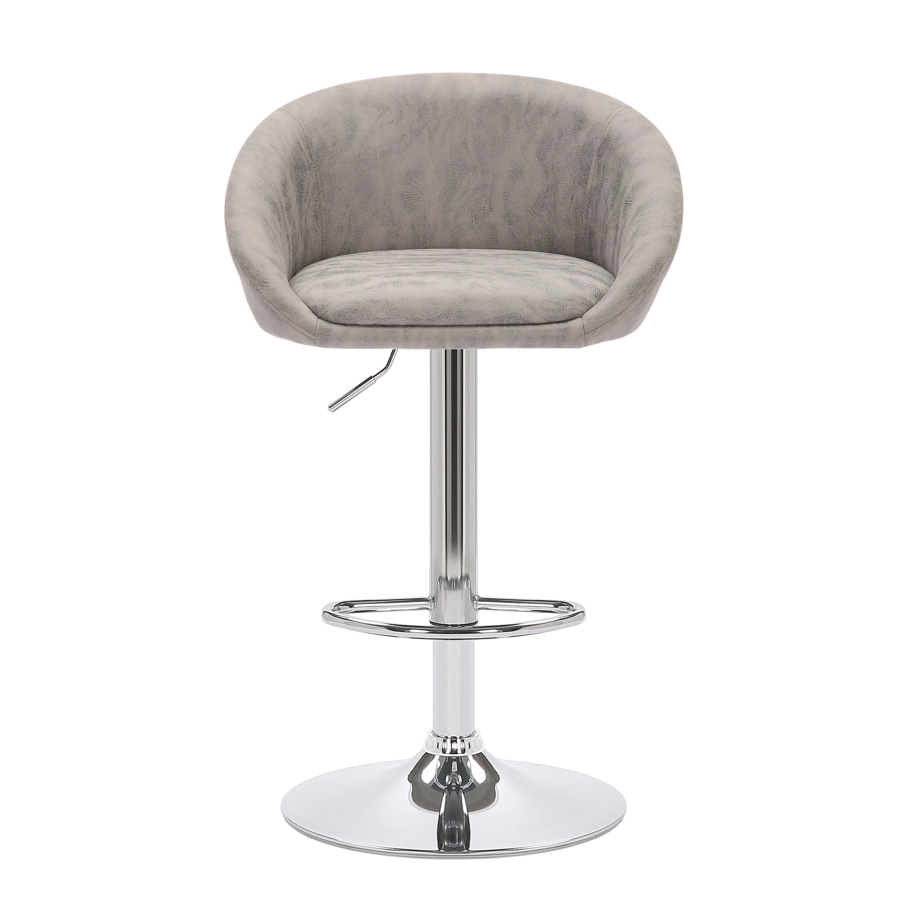 Wholesale PU seat bar chairs with metal legs silla de barbero stool set table rattan italia bertoia kichen luxury