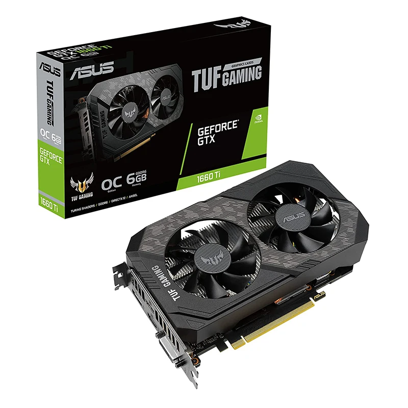 1660 ti Gaming Graphics Card For ASUS TUF GeForce GTX 1660 Ti 6G Video Card