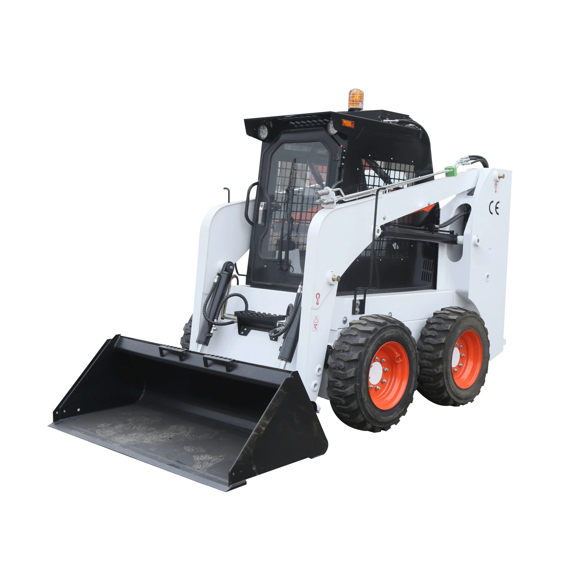 Cheap Mini Loader Multifunctional Wheel Mini Loader 0.8 Ton 1 Ton 1.5 Ton Wheel Skid Steer Loader
