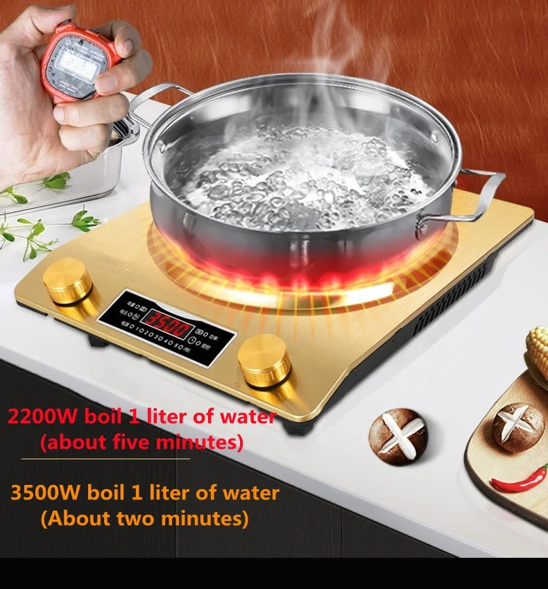 OPUR 3.5kw Single Multifunctional Electric Cooktop 240v Portable Stove Commercial Induction Cooker