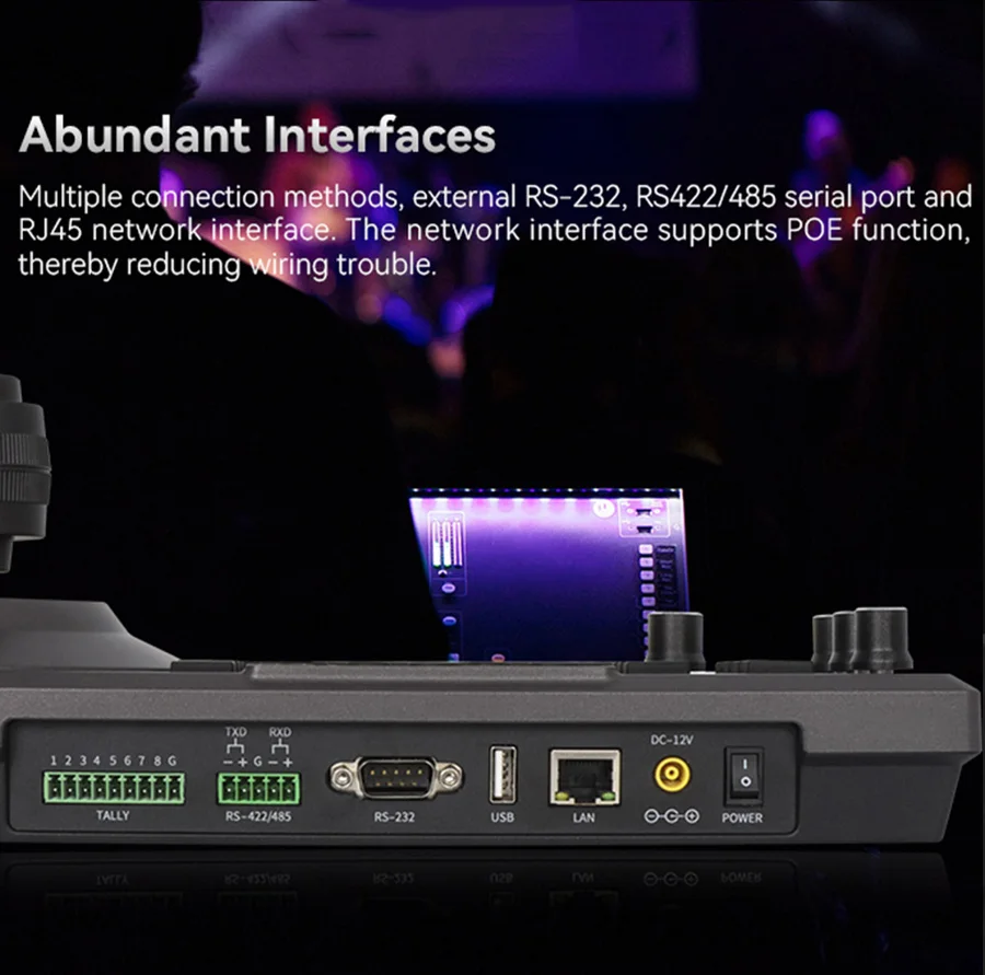 JP882 Новый PTZ IP Джойстик контроллер Топы управления 200 шт. камеры vMix на vif RS232 RS485 прямая трансляция