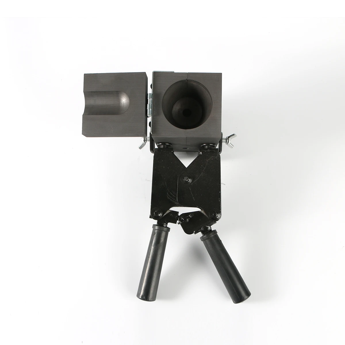 Standard handle clamp for exothermic mold