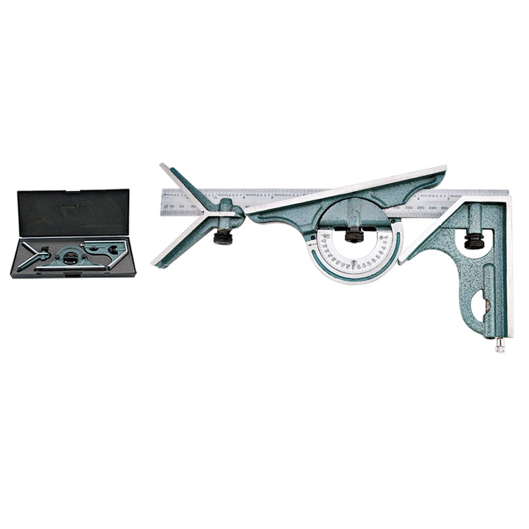 High Quality 300mm Adjustable Combination Square Angle Ruler Measuring Tool