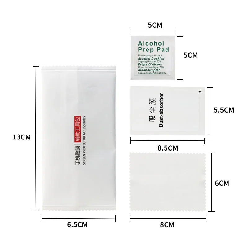 Screen Protector with Dry Wet Cleaning kit Cleaner For Iphone Computer