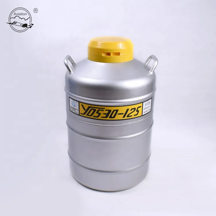 Sheep insemination artificial equipment 30L Double layers liquid nitrogen tank dewar