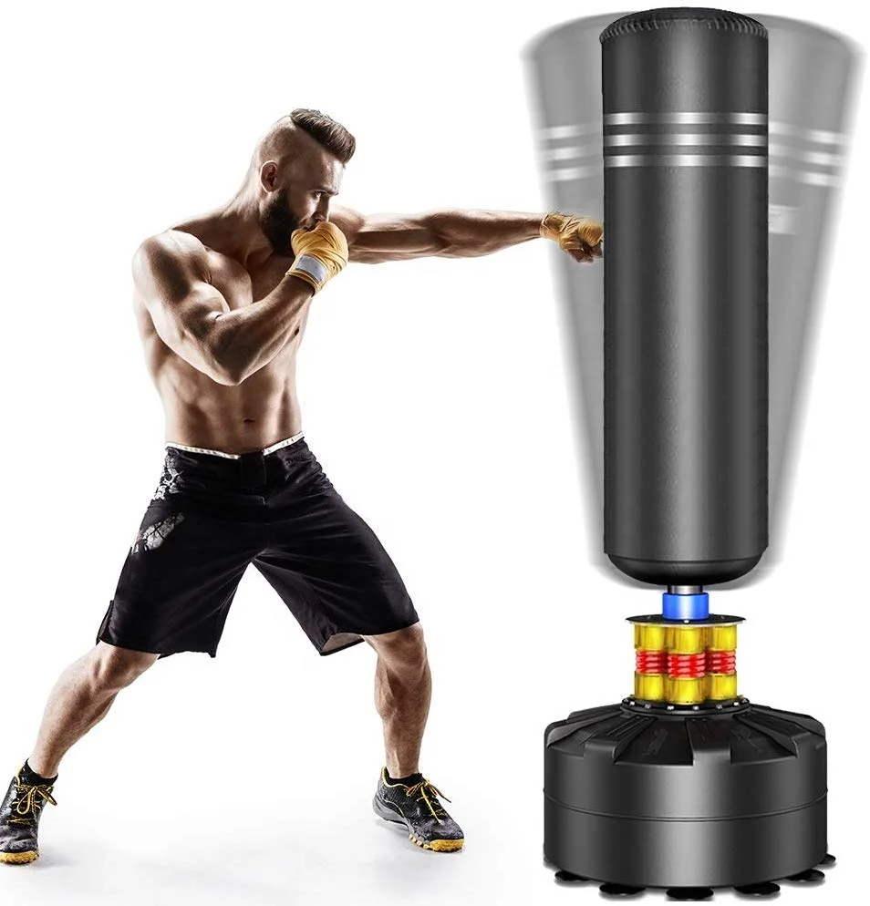 
Free Standing Punch Bag Boxing Equipment Kick Boxing Sandbag Punching Bag 
