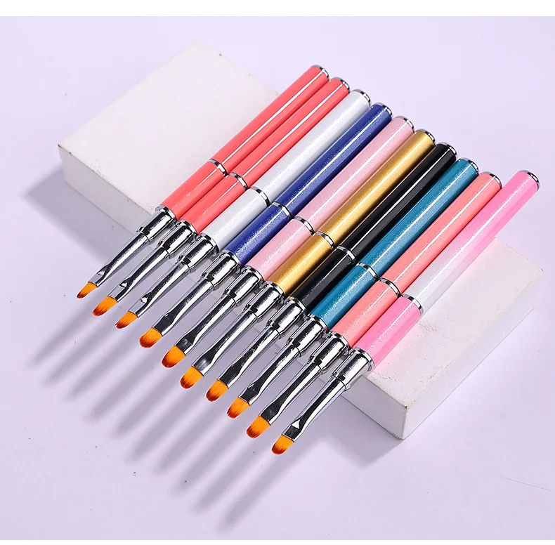 high quality nail art brushes nail polish gel arting drill painting pen manicure brushes tools detail nail art brush
