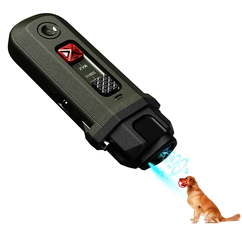Anti-Bark Device & Repellent Motion Activated Ultrasonic Dog Repeller Loudest Deterrent for Anti-Barking
