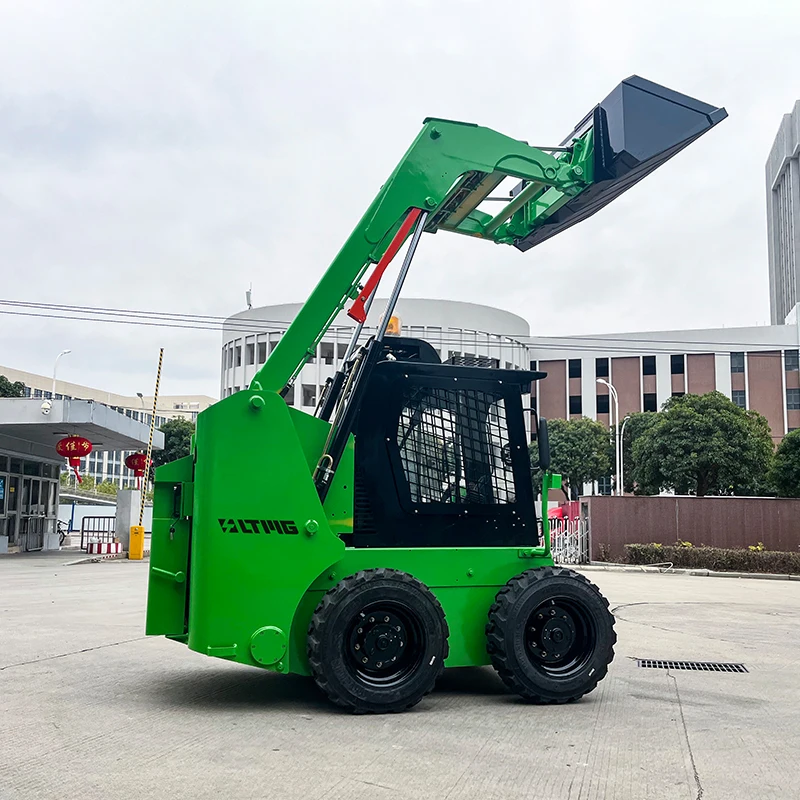 Free Shipping Mini EPA CE small electric skid steer minicargador skidsteer loader mini loader for sale