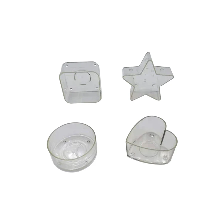 Elegant  Fashion Vintage Clear Diy Tea Light Candle Cup Jar