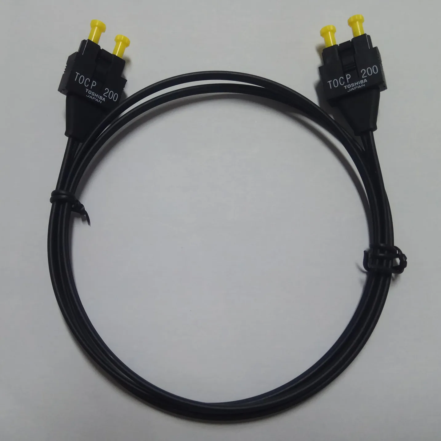 JIS F07 type 1m duplex optic fiber cable Patch Cord with original Toshiba TOCP200 connectors