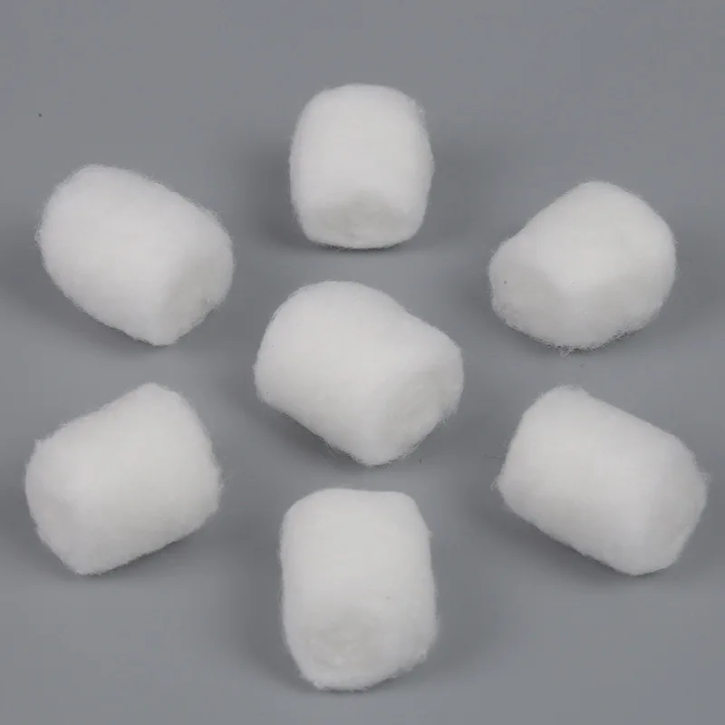 High Quality 100% Cotton Degreasing Cotton Balls Disposable Medical Cotton Balls for Absorbent Use in Hospitals Dental Clinics