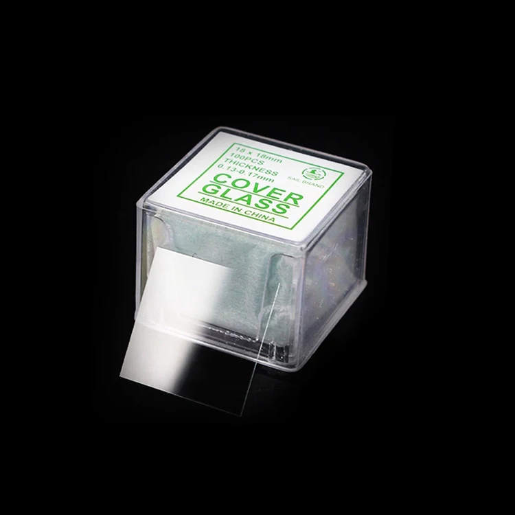 Sail Brand Lab Medical Microscope Micro 18 20 22 24 Slips Cover Glass And Microscope Slide