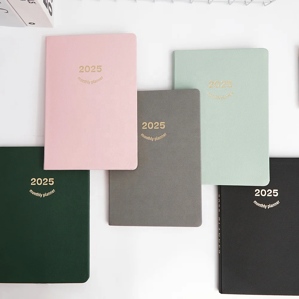 2025 weekly goal budget planner monthly finance organizer a5 personal daily planners and notebooks journal custom printing