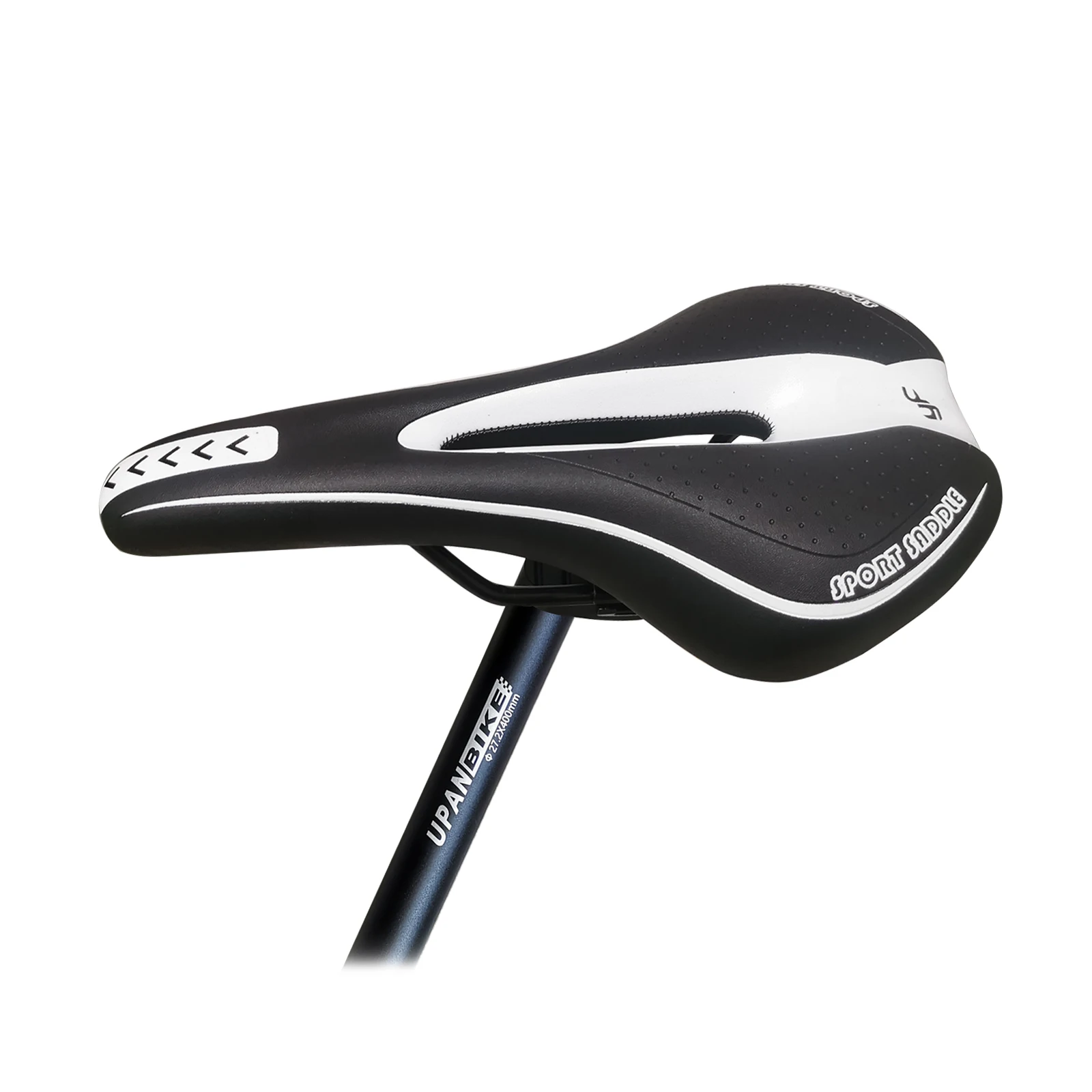 UPANBIKE Black White Bike Saddle Middle Hollow Seat ultimate Ultra Soft Cycling Light Saddle