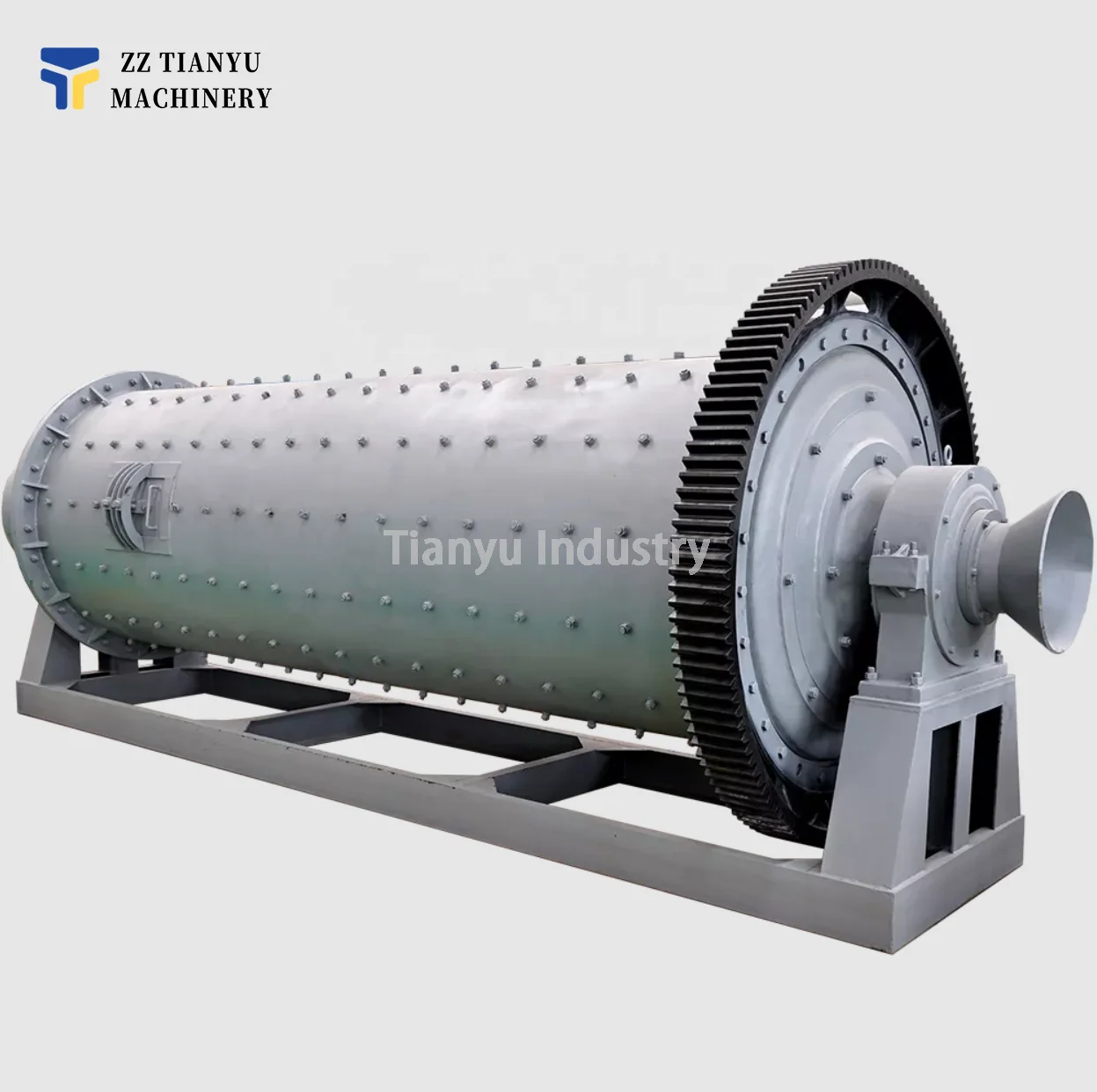 Mobile Small Gold Silica Sand Paint Round Industrial Ball Crusher Mill Working Processing Machine