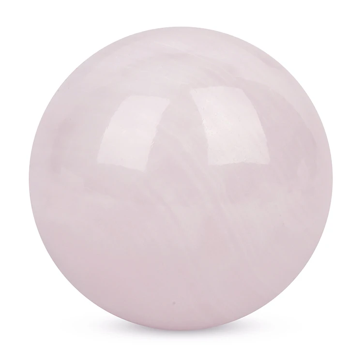 High Quality Natural Large Pink Afghanistan Jade Crystal Gemstone Spheres Round Sphere