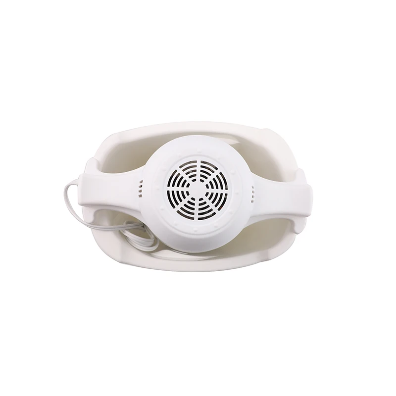 6 QT Plastic 50 W Power-Saving Portable Ice Cooling Soft Serve Frozen Fruit Yogurt Ice Cream Maker