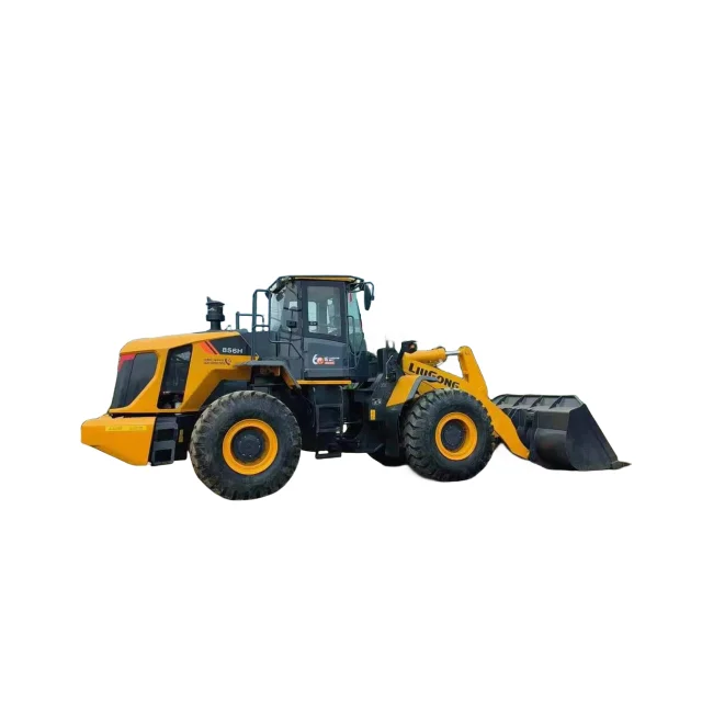 Used liugong 856H loader used Pilot operated 50 wheel loader five-ton extended arm forklift
