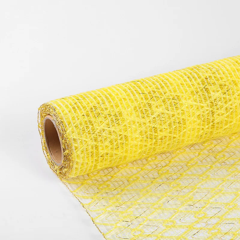 New Arrival Hot Selling Flower Gift Candy Wrapping Rolls Mesh 21 Inch Deco Mesh Decoration
