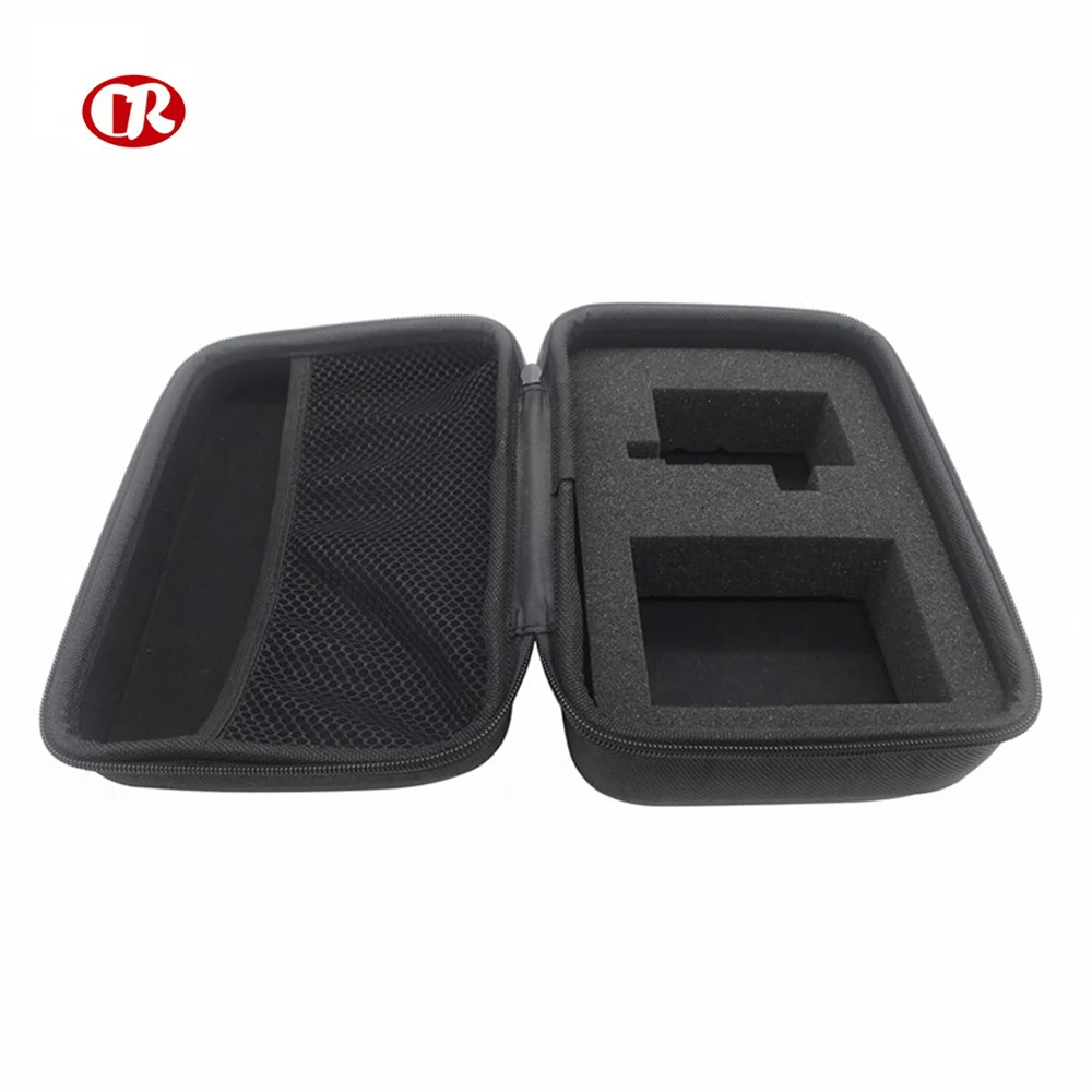 Black durable color protective hard shell easy carrying portable eva case