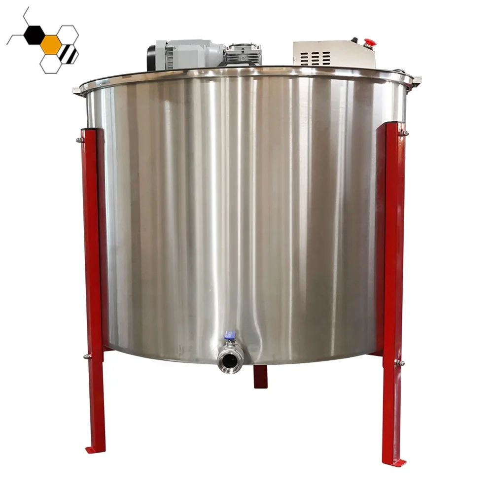 Electric Motor Honey Equipment 24 Frames Honey Extractor