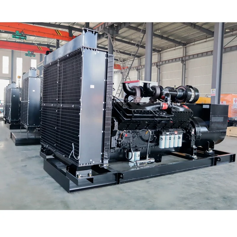 60HZ factory supply 250kw for emergency power  silent green  open diesel/gas generators gensets with Cummins engine