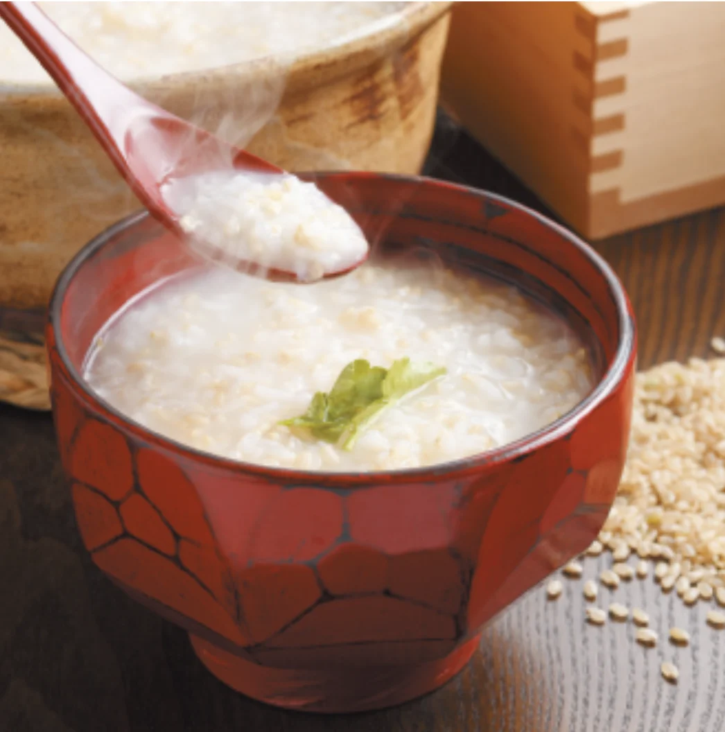 Japanese microwave oven instant rice porridge brand rice brown mn