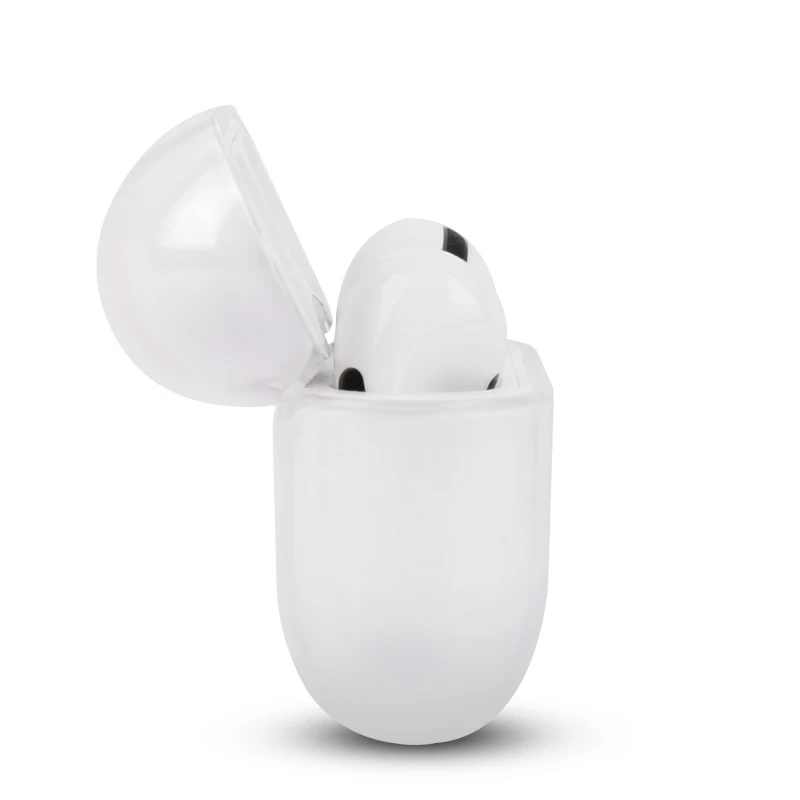Высококачественный чехол для наушников из поликарбоната цветной airpods