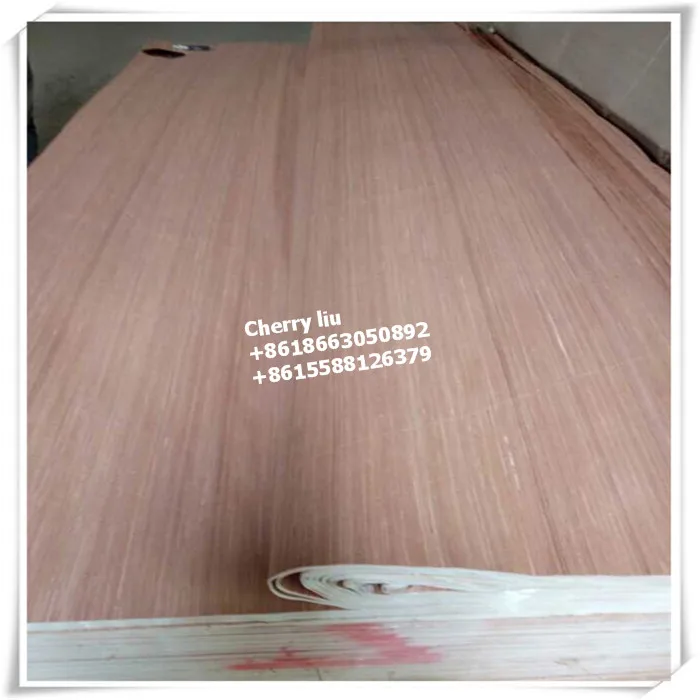 0.3mm Engineered Gurjan Face wood Veneer