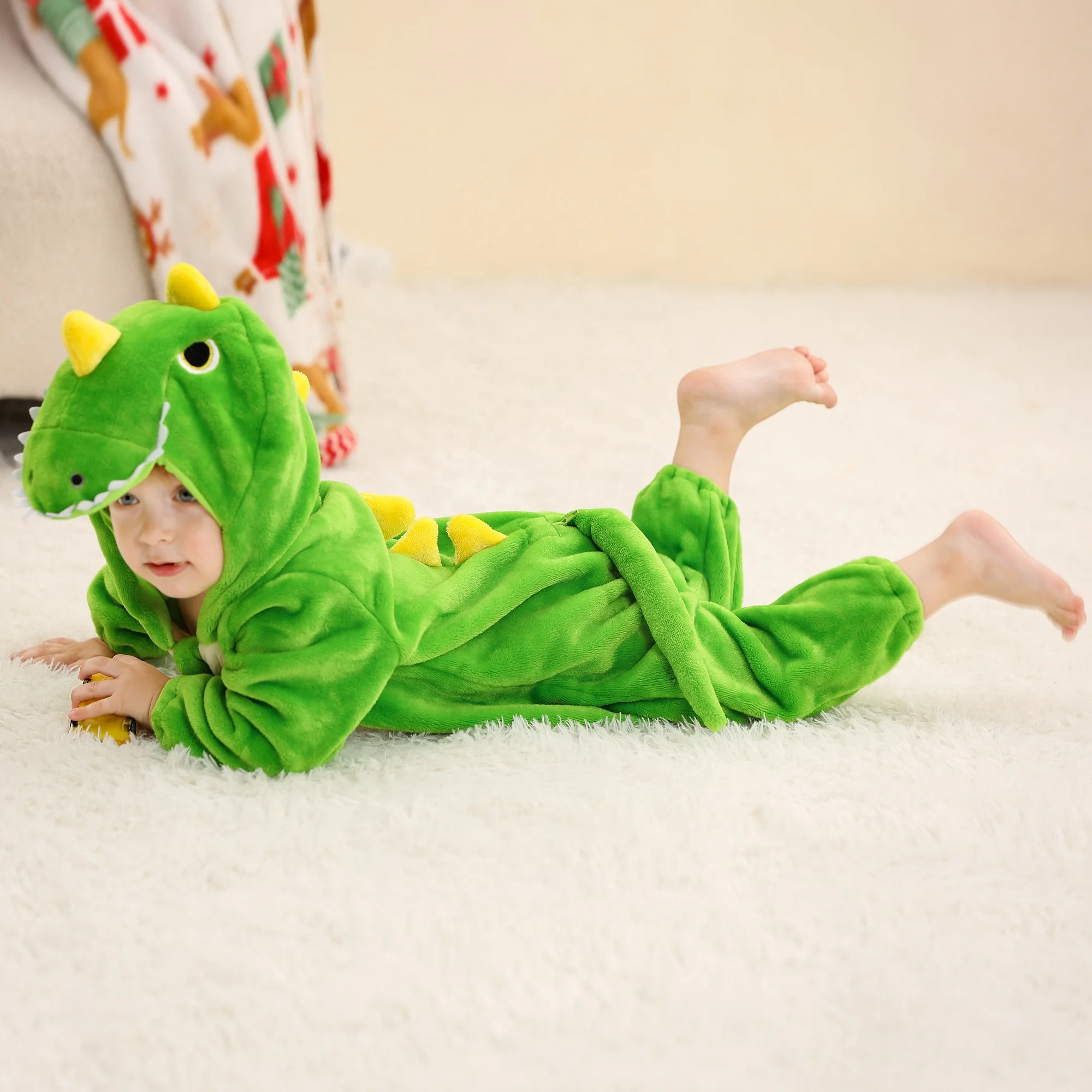 Michley 2024 Factory 3D Animal Cartoon Sleepers Wholesale Newborn Baby Costume Jumpsuit Pajamas For Children Make Design