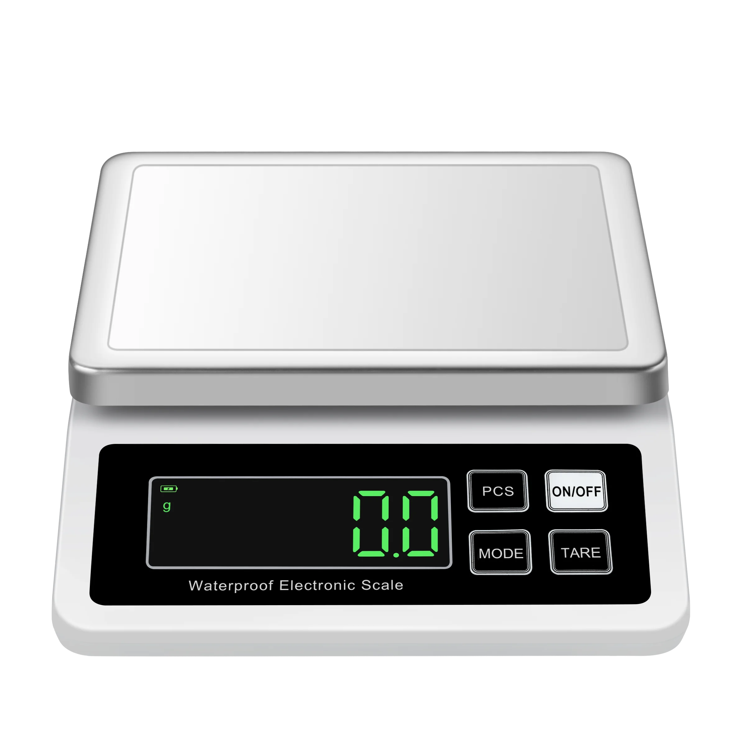 Большая емкость 10 кг/15 кг * 1 г весы из нержавеющей стали электронные 6 единиц преобразования водонепроницаемые