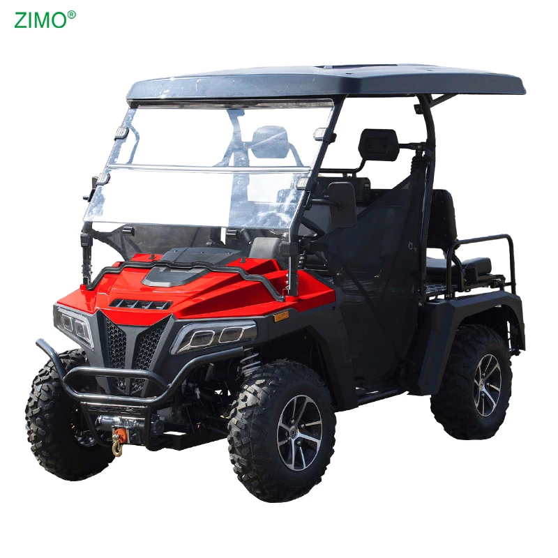 Popular 10KW 72V 2+2 Seat Golf Push Cart Electric Golf Car