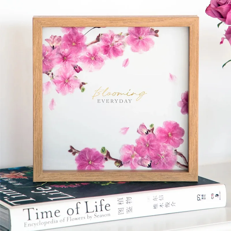 High-Quality Small Dried Flowers Sakura Blossom Real Dried Pressed Cherry Blossom