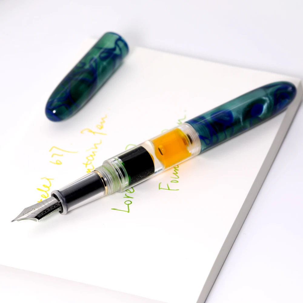 Lorelei High Quality Double Nibs Luxury Resin Pen Acrylic Fountain Pens