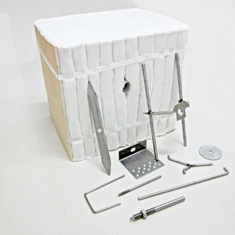 1430C Aluminum silicate ceramic fiber moldable cotton insulation block module