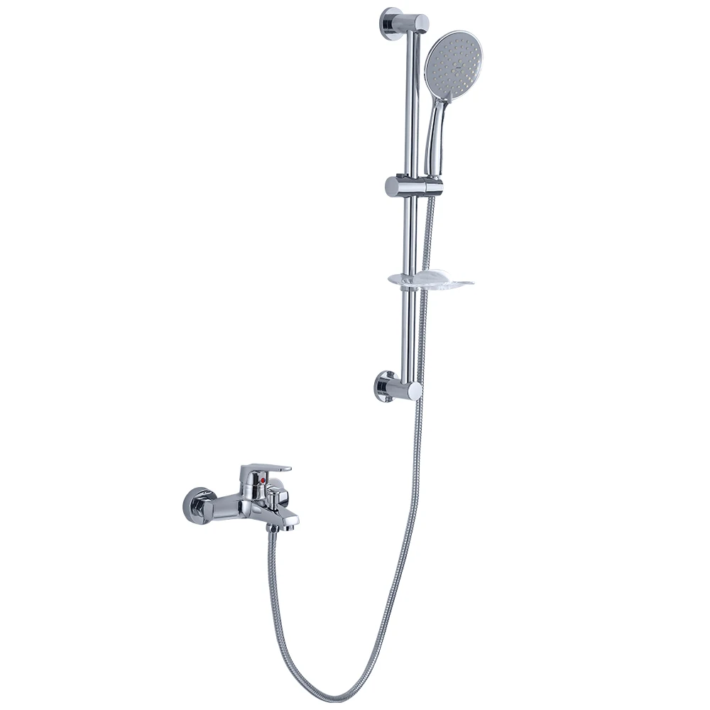 High quality 304 stainless steel material Wire drawing process bathroom hotel rain waterfall shower system