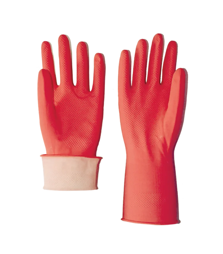 Kitchen Cut Resistant Silicone Gloves Dishwashing Aloe Vera Latex for Household Use