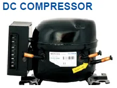 DC 12/24V LBP/MBP/HBP R134a or R600a CE Certificate High Quality Compressor For Refrigerator