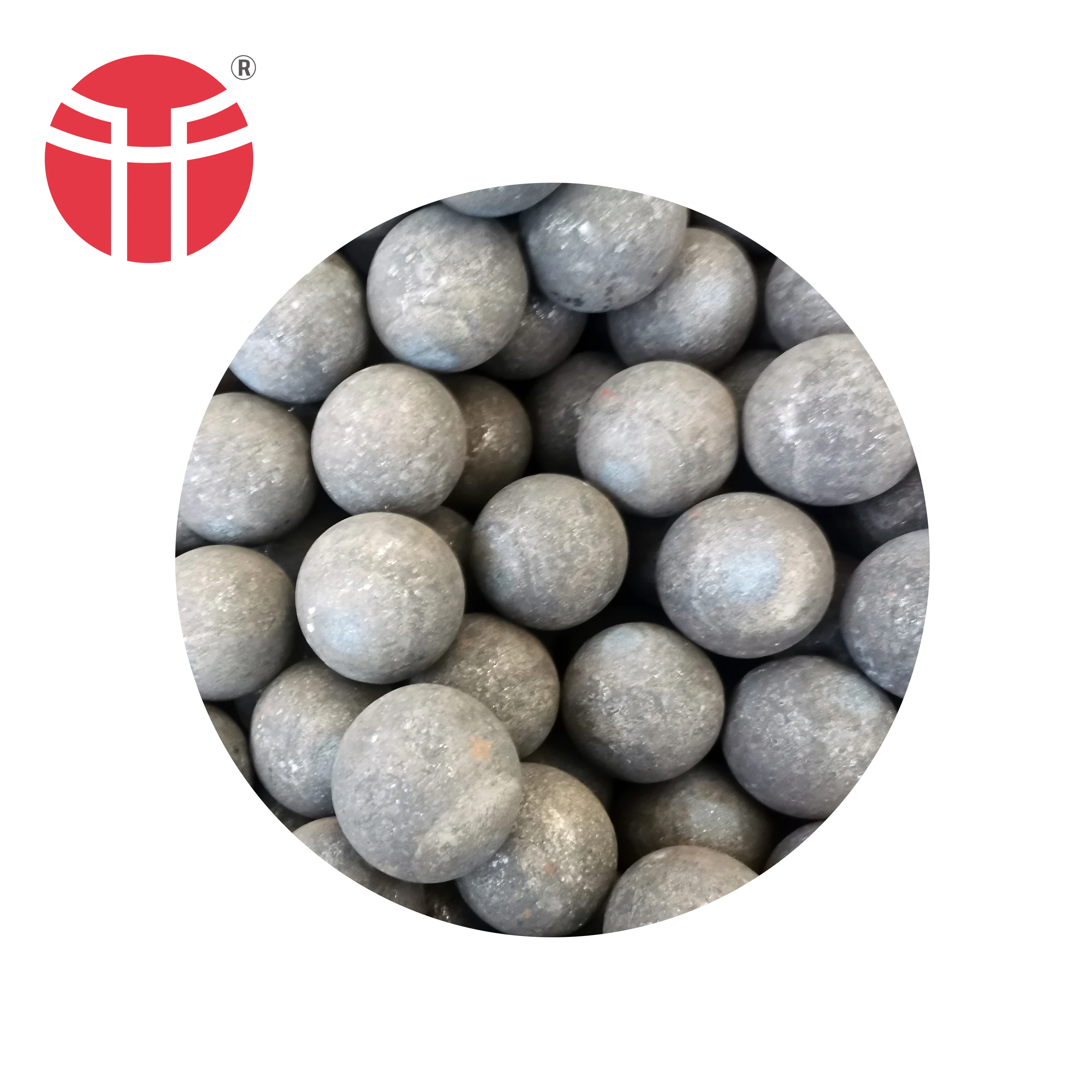 high hardness quality hot rolled forged forging grinding media iron steel ball manufacturer supplier for sale mine sag ball mill