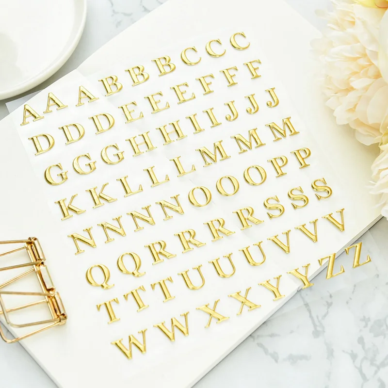 3d foam sticker custom gold stamping heart love puffy sticker foil sticker for scrapbook embellishments