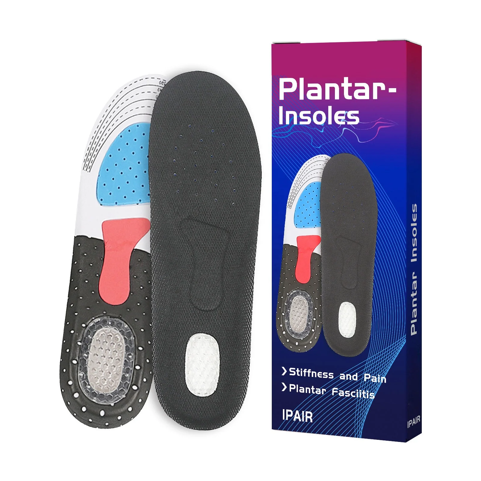 new technology insole for shoes insoles factory wicking sweat and breathable shoe pads for heels arch insole