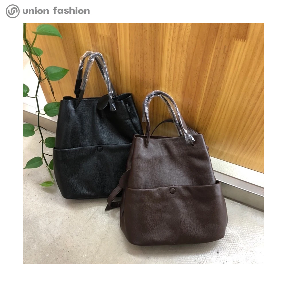 
New Wholesale Trendy Casual Girls Shoulder Genuine Leather Handbag Bag For Women 